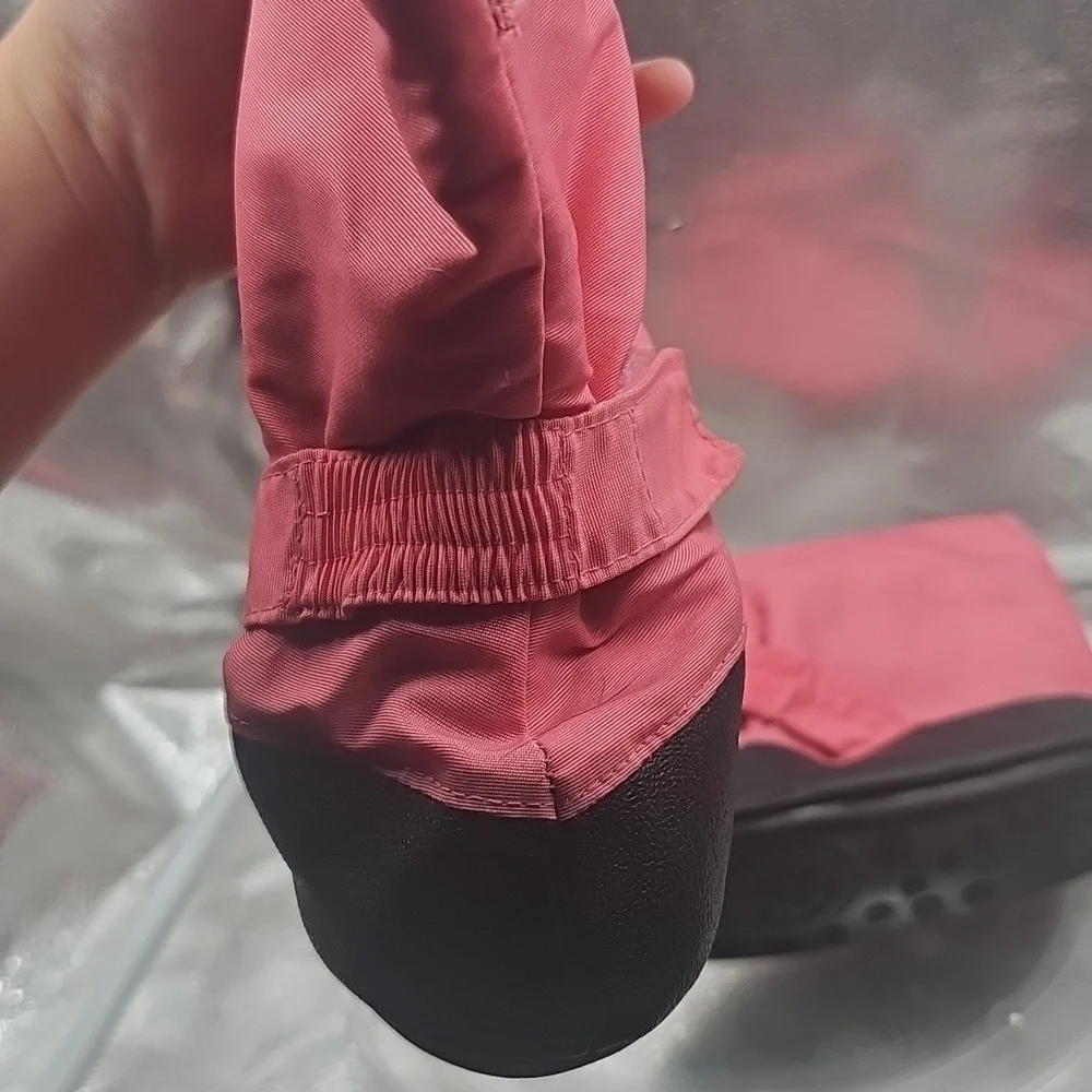 K One Step Ahead Shoe Cover Boots Pink